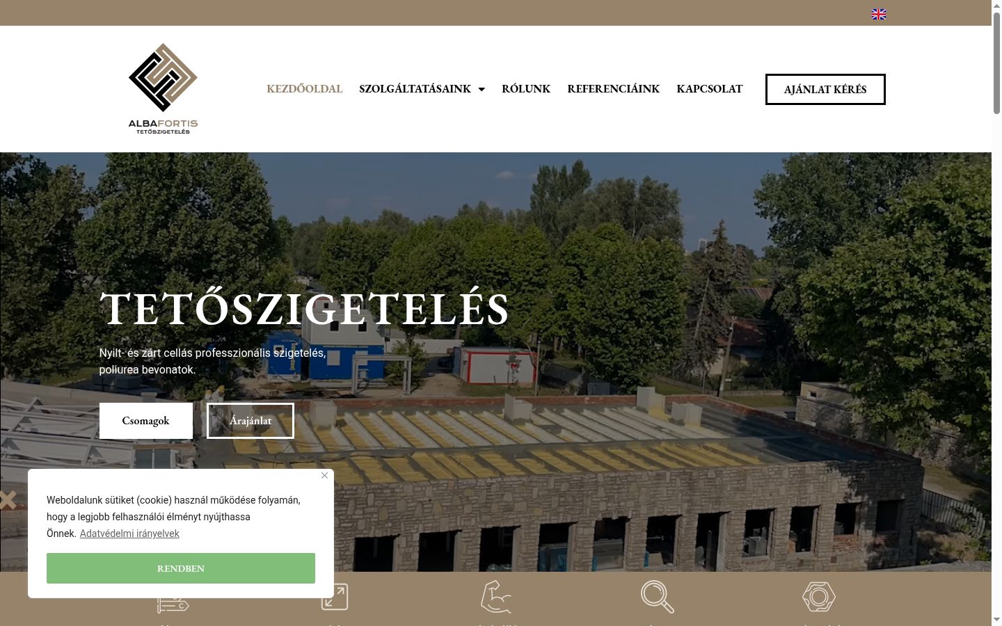 Snímek obrazovky baneru souhlasu zobrazeného před jakoukoli interakcí