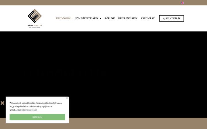 Screenshot of albafortis.hu