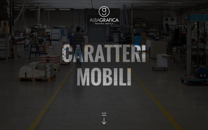Screenshot of albagrafica.it