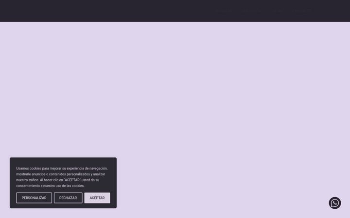 Screenshot of albaiborrapsicologa.es