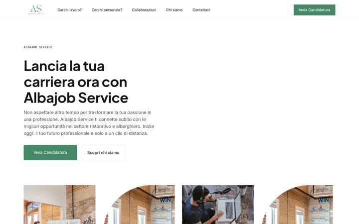 Screenshot of albajobservice.com