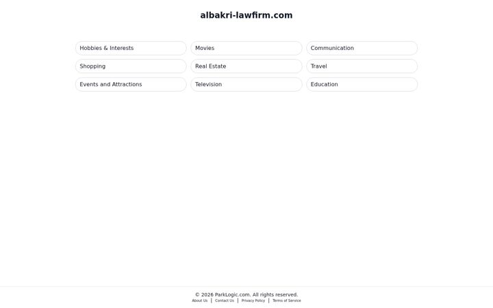 Screenshot of albakri-lawfirm.com