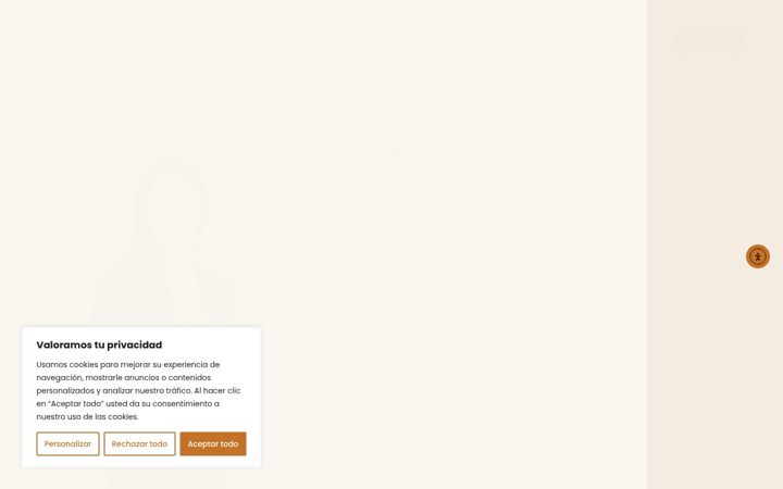 Screenshot of albaleal.es