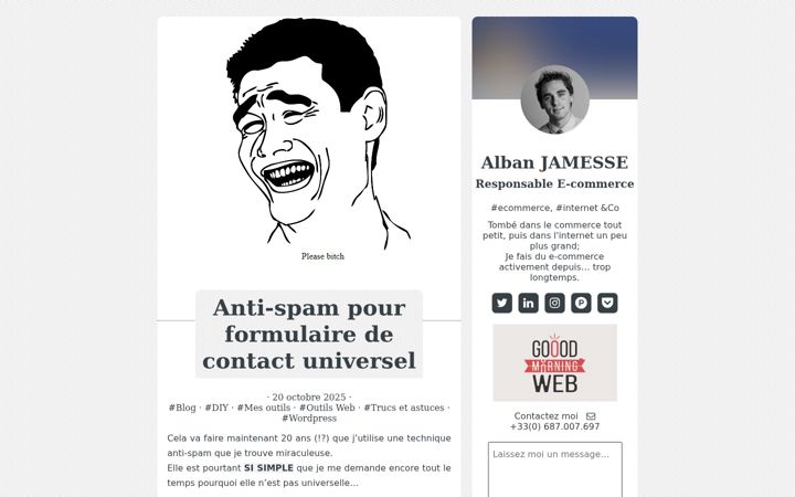 Screenshot of alban.us