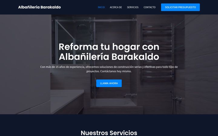Zrzut ekranu albanileriabarakaldo.es