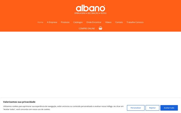 Screenshot of albano.com.br
