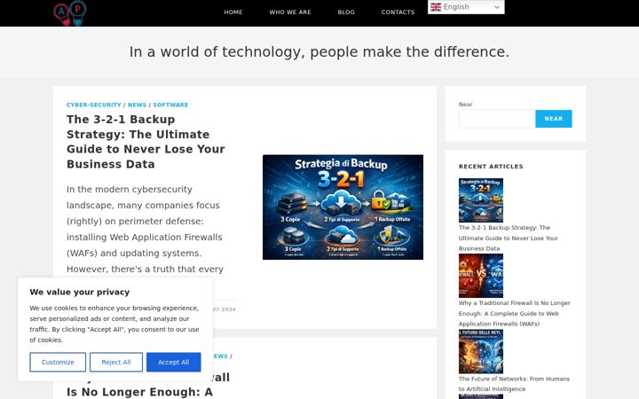 Screenshot of albanpoga.com