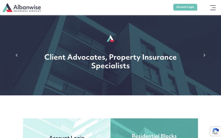 Екранна снимка на albanwiseinsurance.co.uk