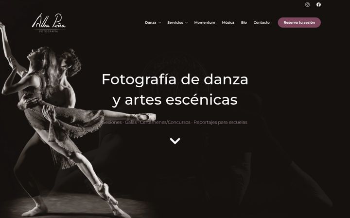 Screenshot of albapena.com