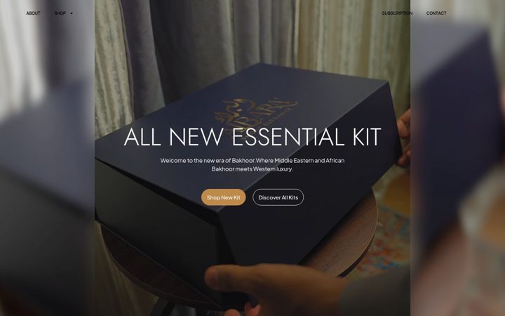 Screenshot of albara.uk