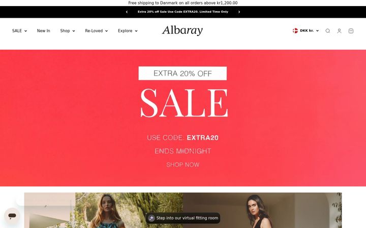 Screenshot of albaray.co.uk