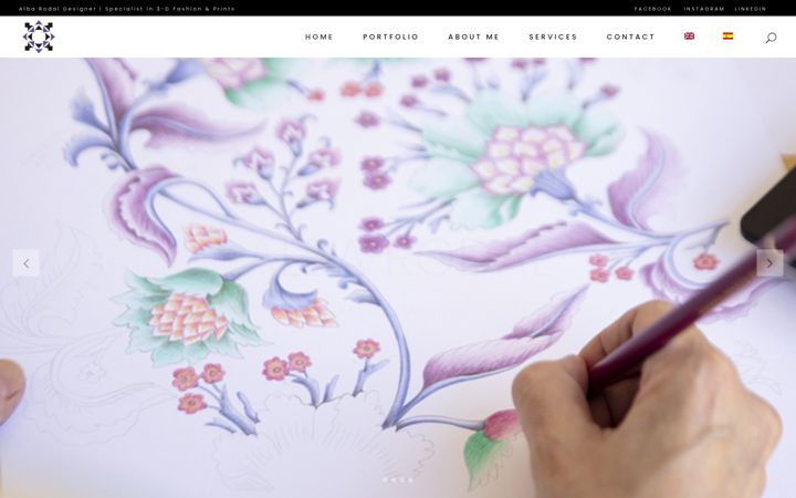 Screenshot of albarodal.com