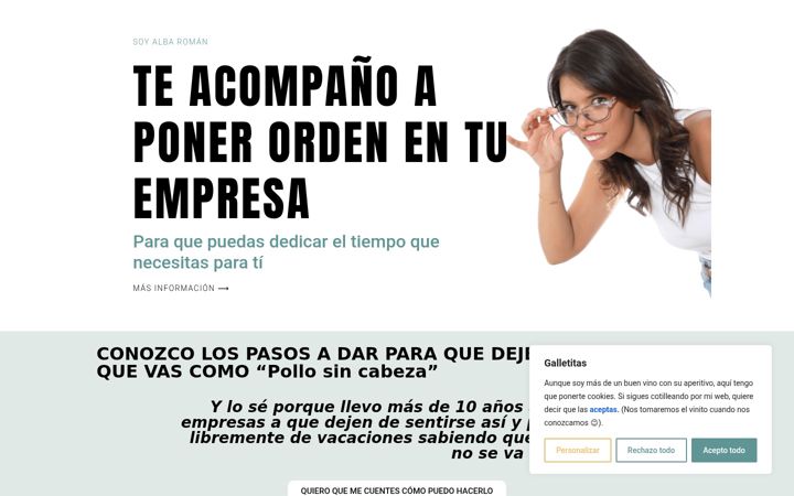 Screenshot of albaroman.com