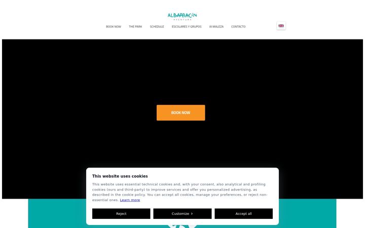 Screenshot of albarracinaventura.com