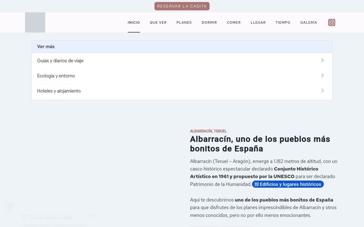 Screenshot of albarracinlove.com