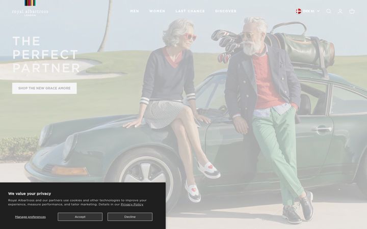 Screenshot of albartross.com