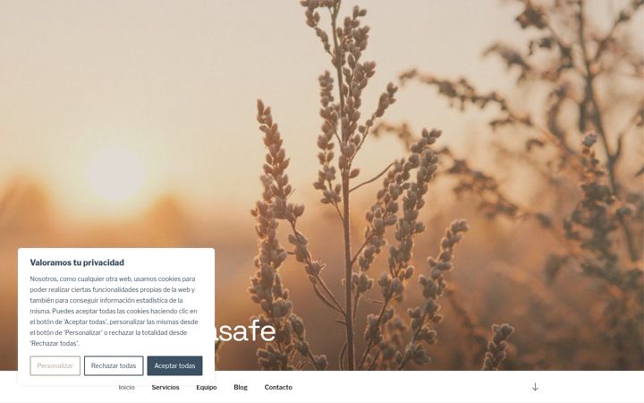 Screenshot of albasafe.com