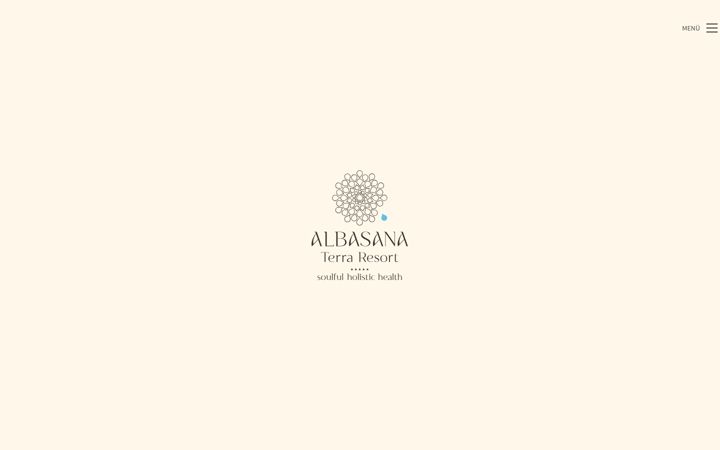 Screenshot of albasana.de