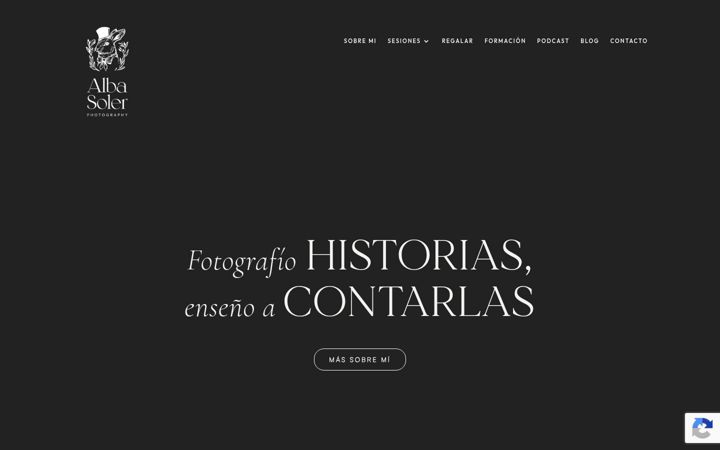 Screenshot of albasoler.es