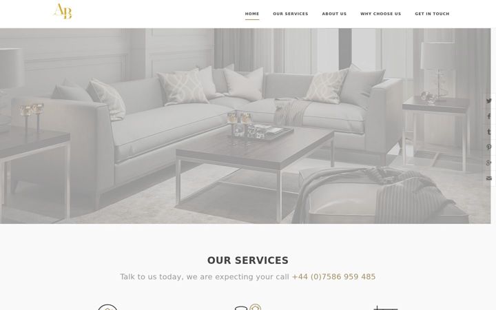 Screenshot of albastakiproperty.uk