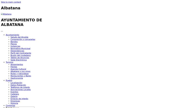 Screenshot of albatana.es
