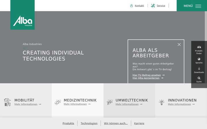 Screenshot of albatools.com