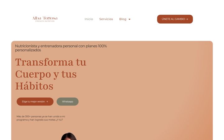 Screenshot of albatortosa.com