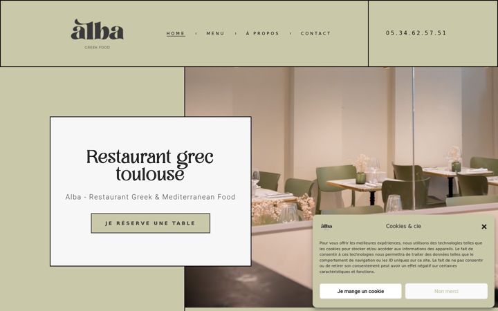 Screenshot of albatoulouse.fr