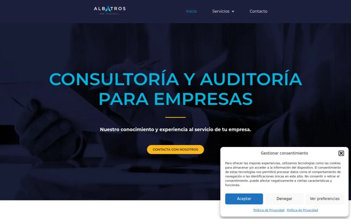 Screenshot of albatros-dp.com