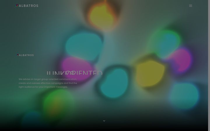 Screenshot of albatros.agency