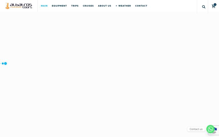 Screenshot of albatrosdiveprogalapagos.com