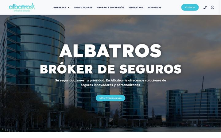 Captura de ecrã de albatrosgp.es