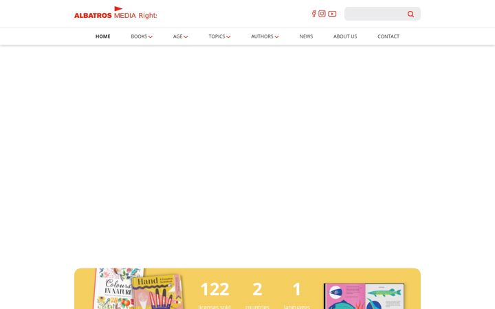 Screenshot of albatrosmedia.eu
