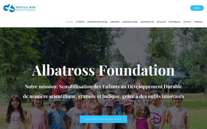 Screenshot of albatrossglobal.org