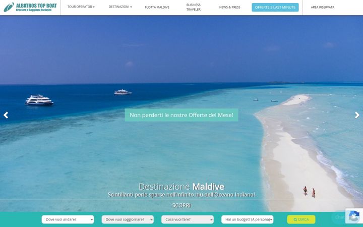 Screenshot of albatrostopboat.com