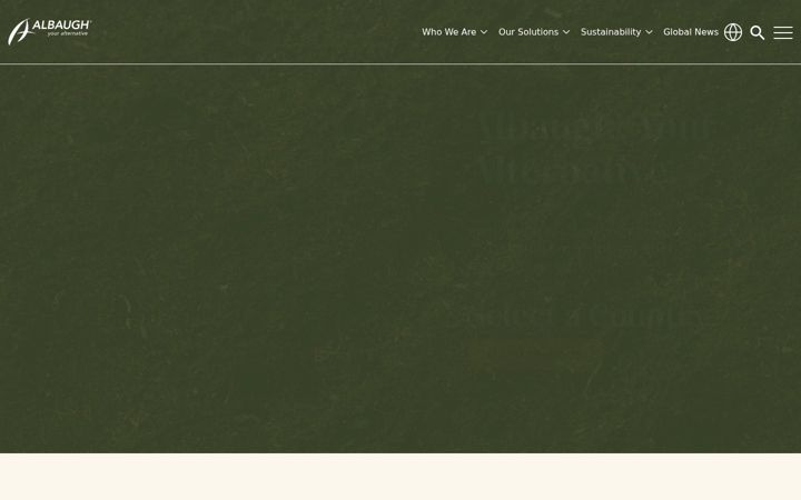 Screenshot of albaughllc.com