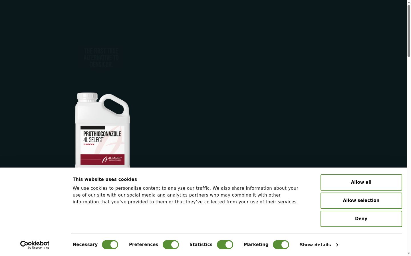 Screenshot tal-banner tal-kunsens muri qabel kwalunkwe interazzjoni