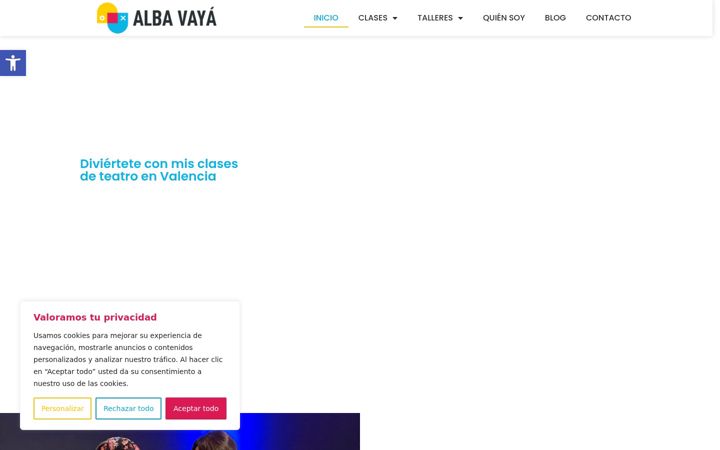 Screenshot of albavaya.com