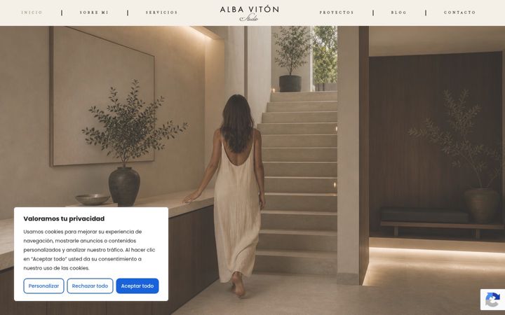 Screenshot of albaviton.com