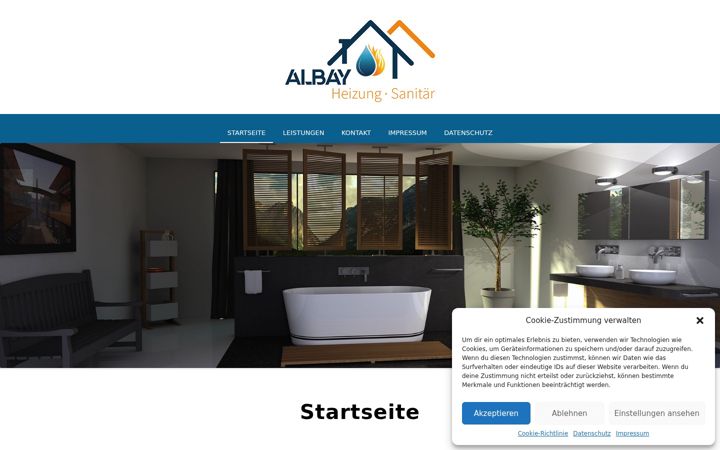 Screenshot ta' albay-heizung.de