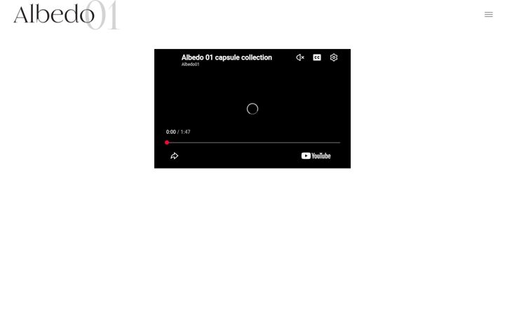 Screenshot of albedo01.net