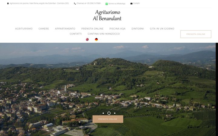 Screenshot of albenandant.com