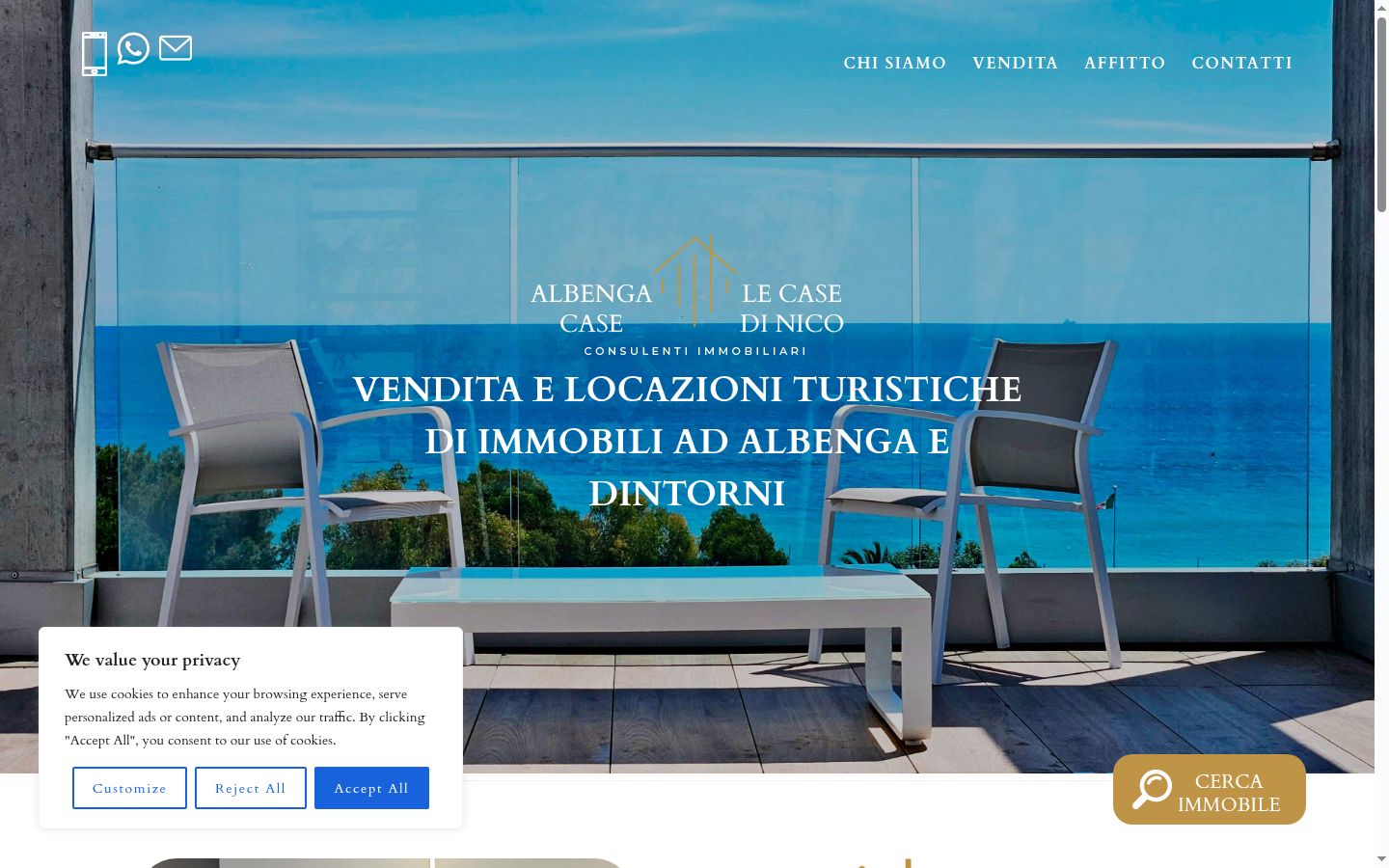 Screenshot tal-banner tal-kunsens muri qabel kwalunkwe interazzjoni