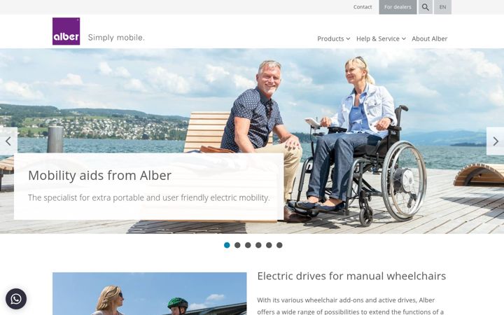 Ekrano kopija alber-usa.com
