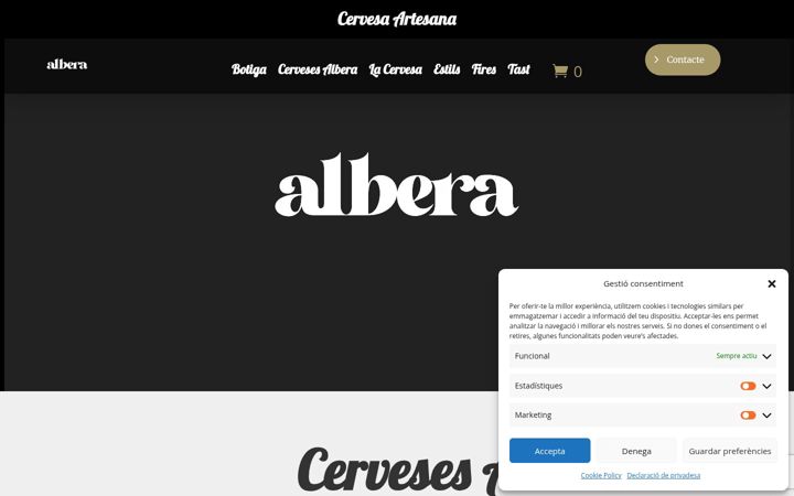 Screenshot di albera.es