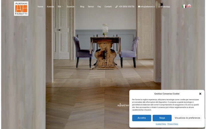 Screenshot di alberani.it
