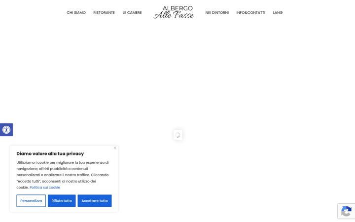 Ekrānuzņēmums no albergoallefasse.it