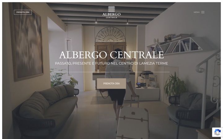 Screenshot of albergocentrale.eu