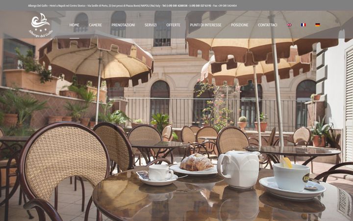 Screenshot of albergodelgolfo.com