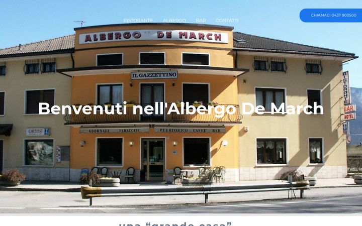 Screenshot of albergodemarch.it